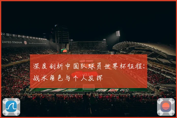 深度剖析中国队球员世界杯征程:战术角色与个人发挥